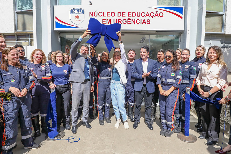 Samu inaugura núcleo reformado para capacitação de equipes