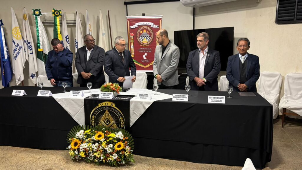 Loja Maçônica Grão-Mestre José de Melo e Silva celebra 21 anos no DF