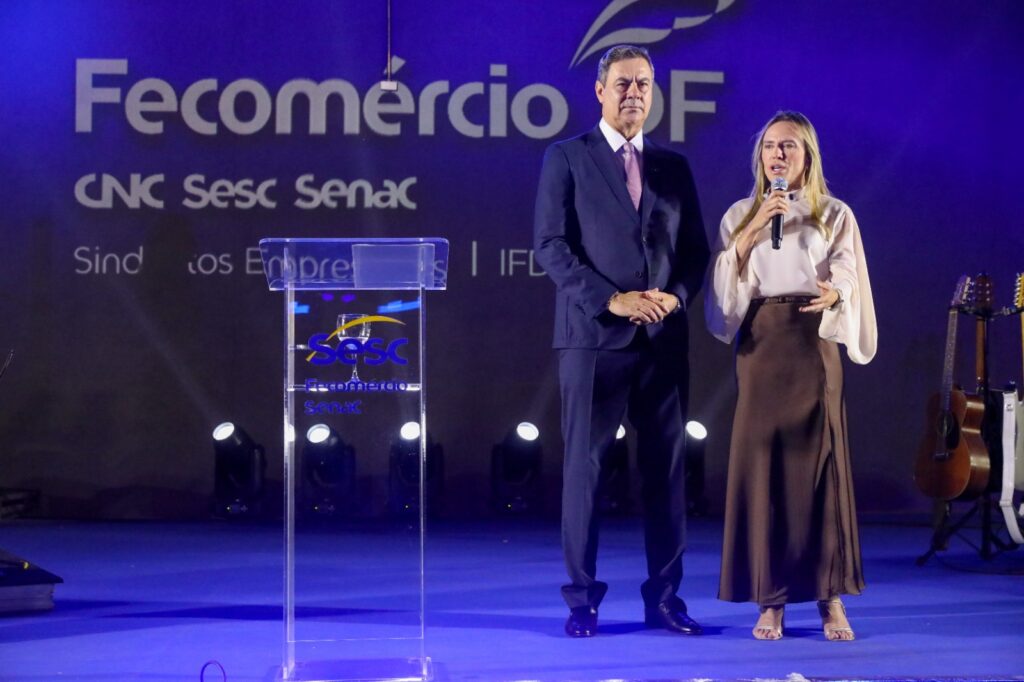 Celina participa de posse na Fecomércio-DF e reforça apoio ao Polo Criativo Tecnológico