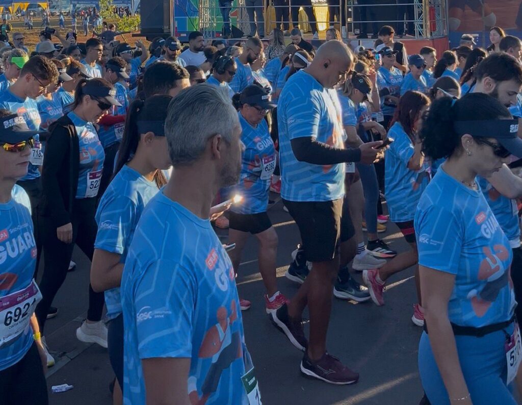 Cinco mil corredores movimentaram o Guará na etapa do Circuito Sesc de Corridas