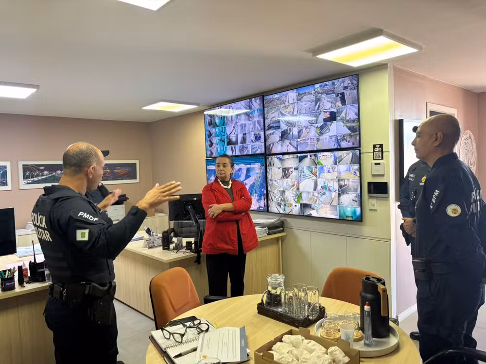GDF integra 500 câmeras privadas ao monitoramento do Conic