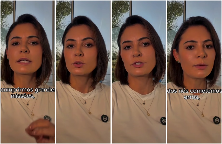 Michelle aceita pedido de desculpas de Flávio e defende união
