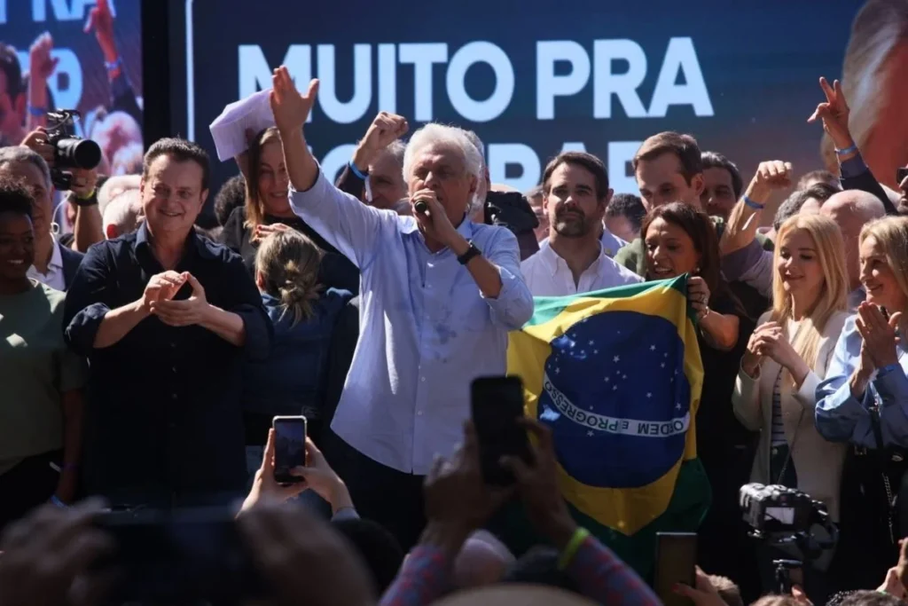Ronaldo Caiado chama Lula de “agiota” ao oficializar candidatura
