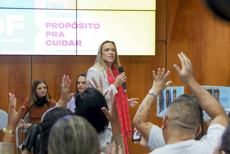 Celina Leão lança plano de combate à violência contra a Mulher