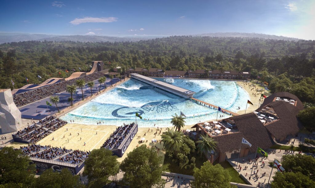 Piscina de Ondas ganhará novo parque aquático em Brasília