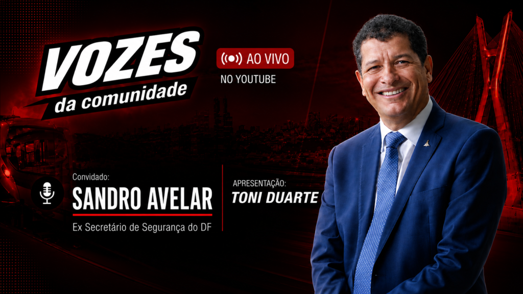 Sandro Avelar participa do programa Vozes da Comunidade nesta sexta