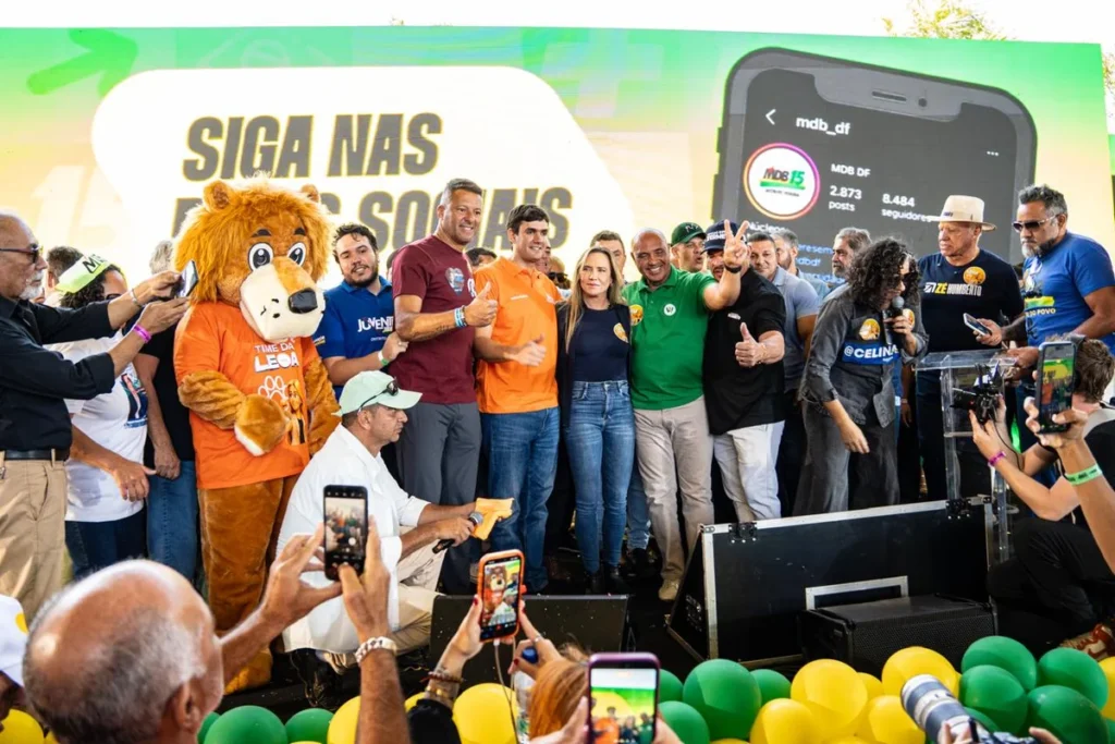 MDB confirma apoio à reeleição de Celina Leão em convenção no DF
