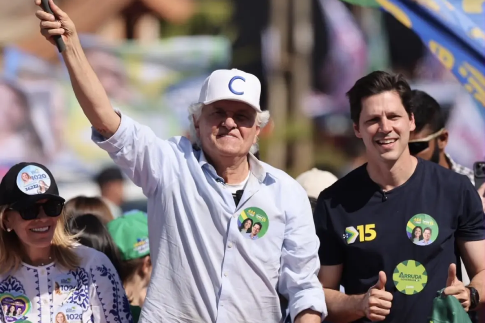 Caiado reforça apoio a Daniel Vilela na abertura de campanha no Entorno