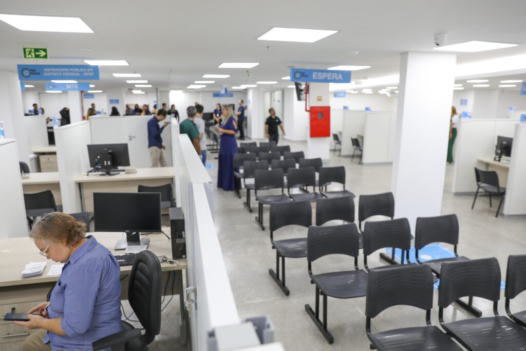 Na Hora reune serviços de diferentes órgãos em oito unidades no DF