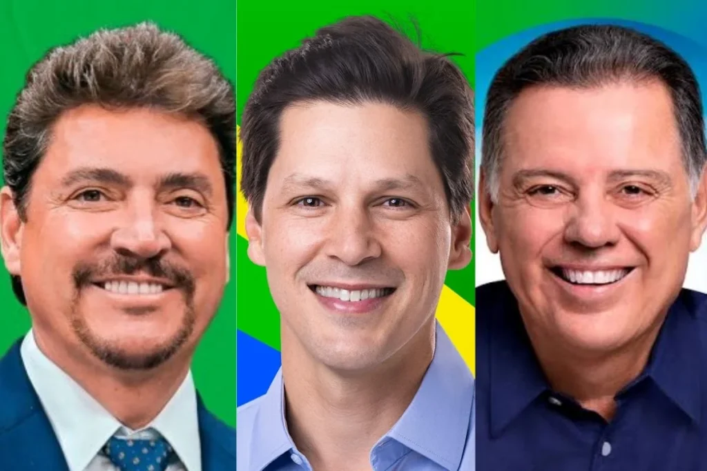 Real Time: Daniel tem 46% em Goiás; Wilder, 19% e Marconi, 18%