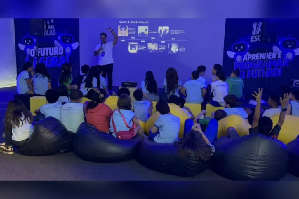 Programa IA nas Escolas oferece experiências de inteligência artificial a estudantes do DF