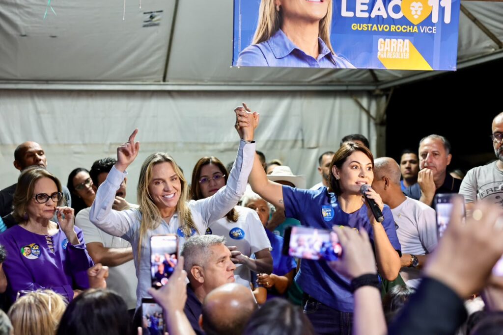 Celina reúne Michelle, Damares e Pepa em encontro político em Planaltina