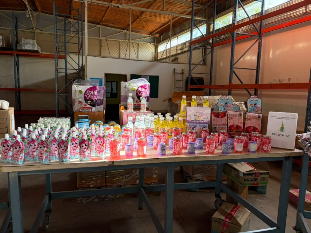 Receita do DF apreende R$ 77 milhões em produtos durante operação