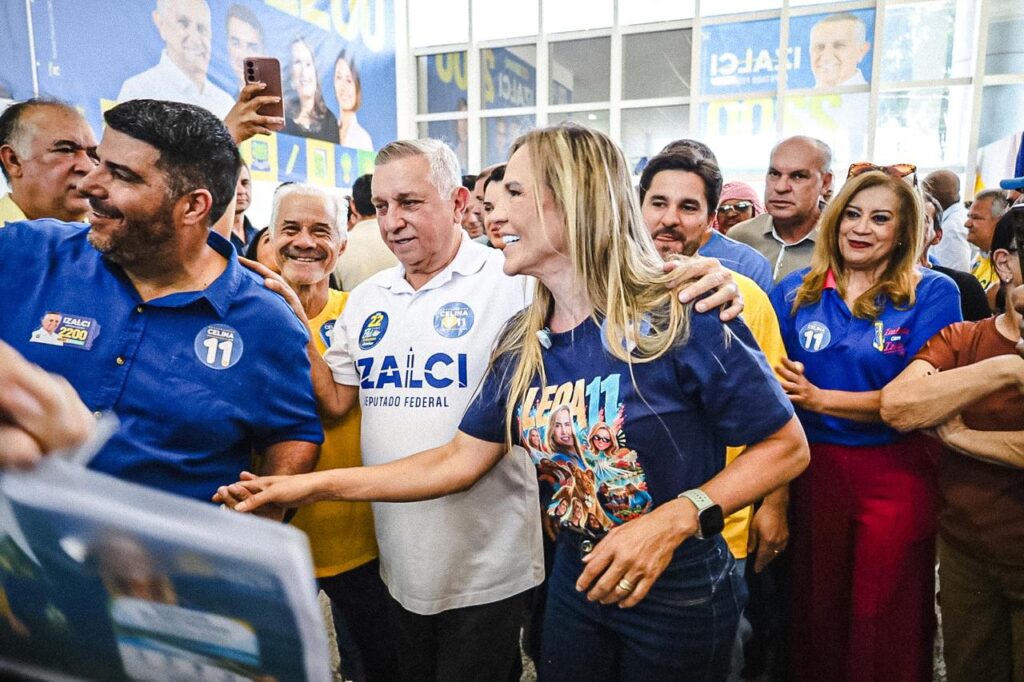 Izalci e Celina selam união e reforçam compromisso no segundo turno