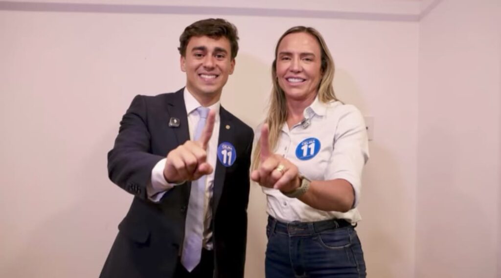 Nikolas declara apoio a Celina e destaca número 11 para o 2º turno